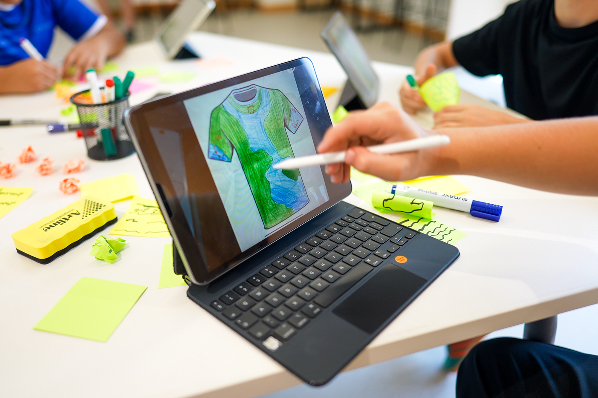 The Story of Bers & Artem, Two Young Innovators at Who Created The Earth T-shirt.